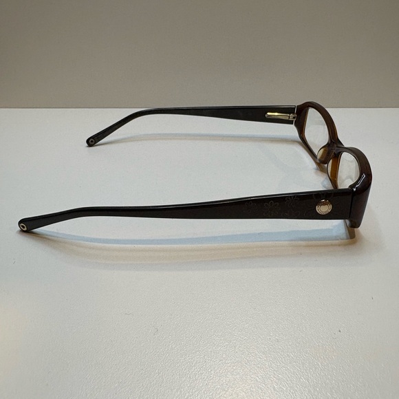 FRAMES ONLY- COACH MIRANDA (2014) BROWN 46•16•135 COACH EYEGLASSES FRAMES - Picture 5 of 14